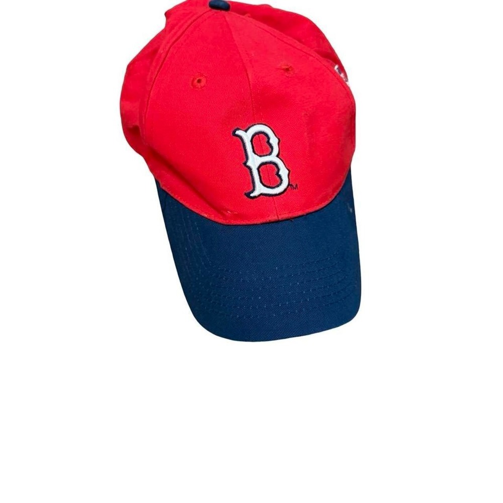 Boston Red Sox Kid Nation 2008 World Champions Hat Red Navy Blue Adjustable MLB
